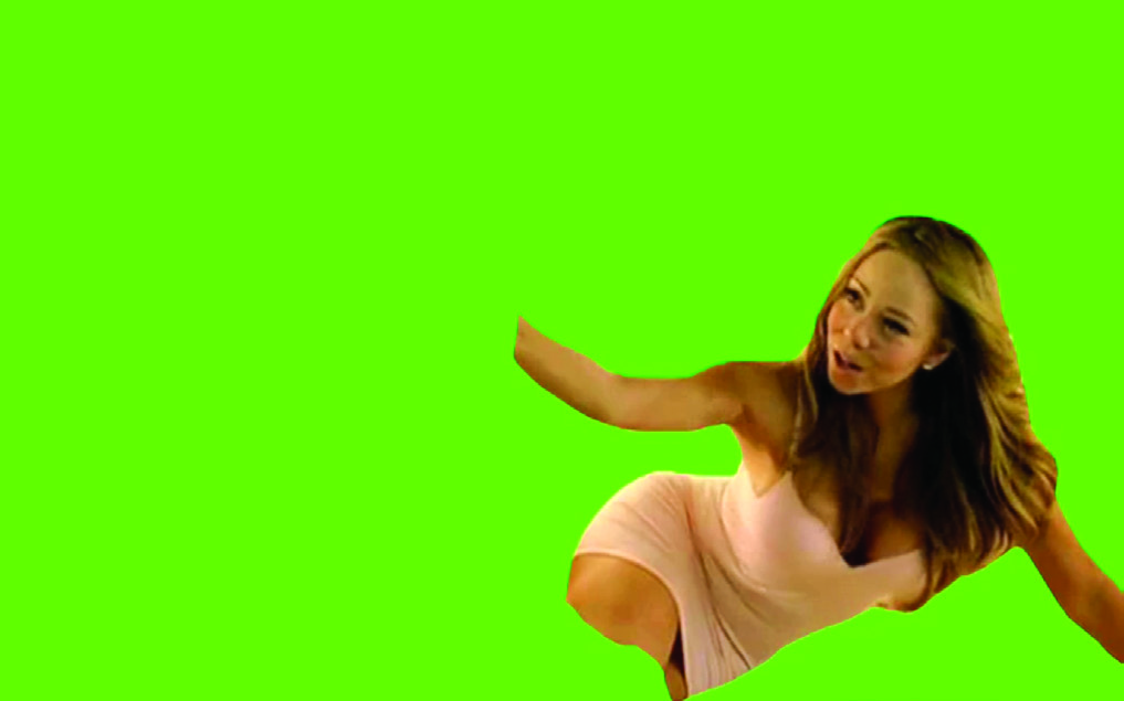 Touch My Body: Green Screen Version, 2008, screengrab from YouTube